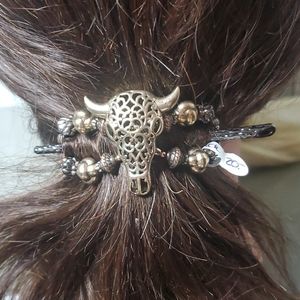 Retired LillaRose Bull Scull Flexi with stick